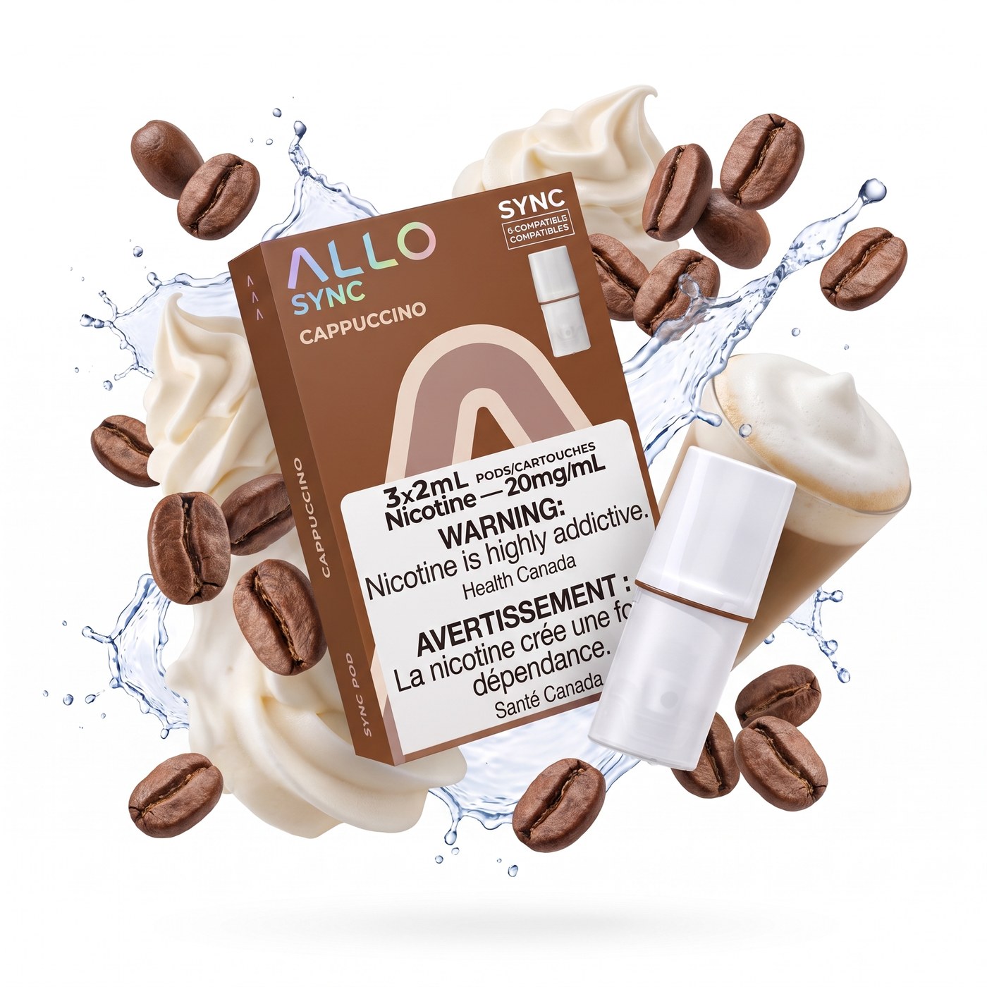 CAPPUCCINO ALLO SYNC POD PACK