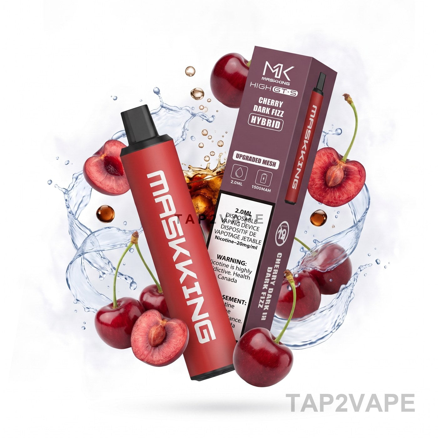 CHERRY DARK FIZZ MASKKING HYBRID 3000