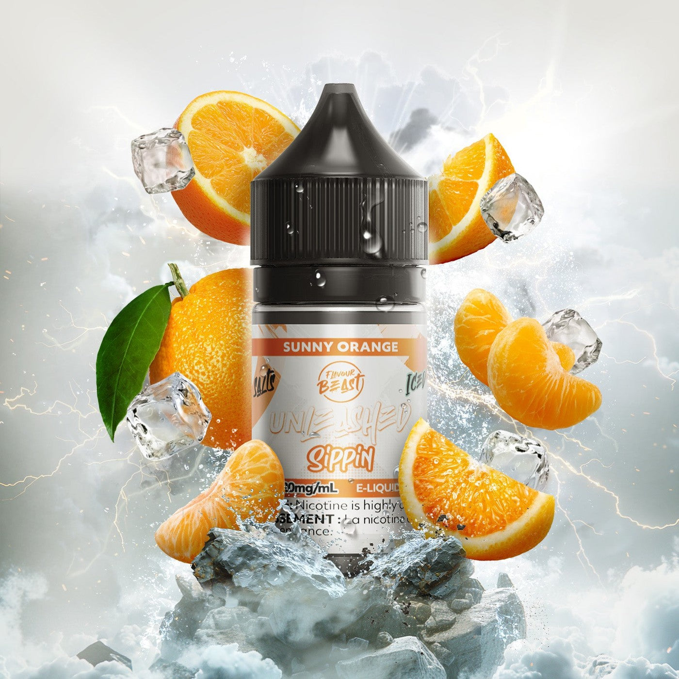 SUNNY ORANGE FLAVOUR BEAST 30mL salt nic e-liquid