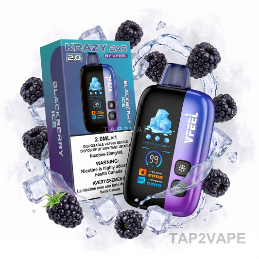 BLACKBERRY ICE VFEEL KRAZY BAR 2.0