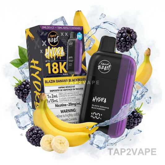 BLAZIN BANANA BLACKBERRY FLAVOUR BEAST HYDRA