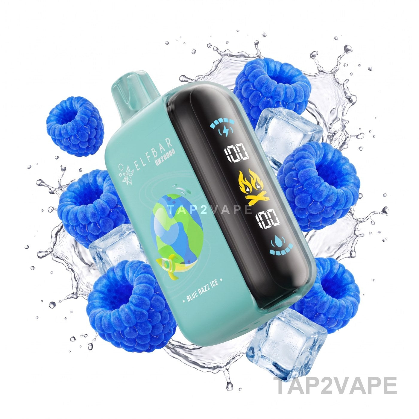BLUE RAZZ ICE ELF BAR GH20000