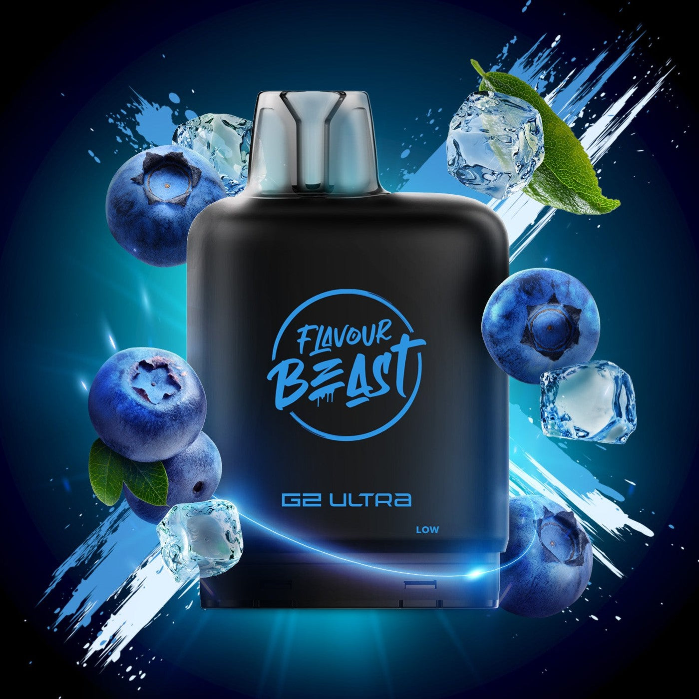 BOSS BLUEBERRY ICED LEVEL X G2 ULTRA 50K POD pod