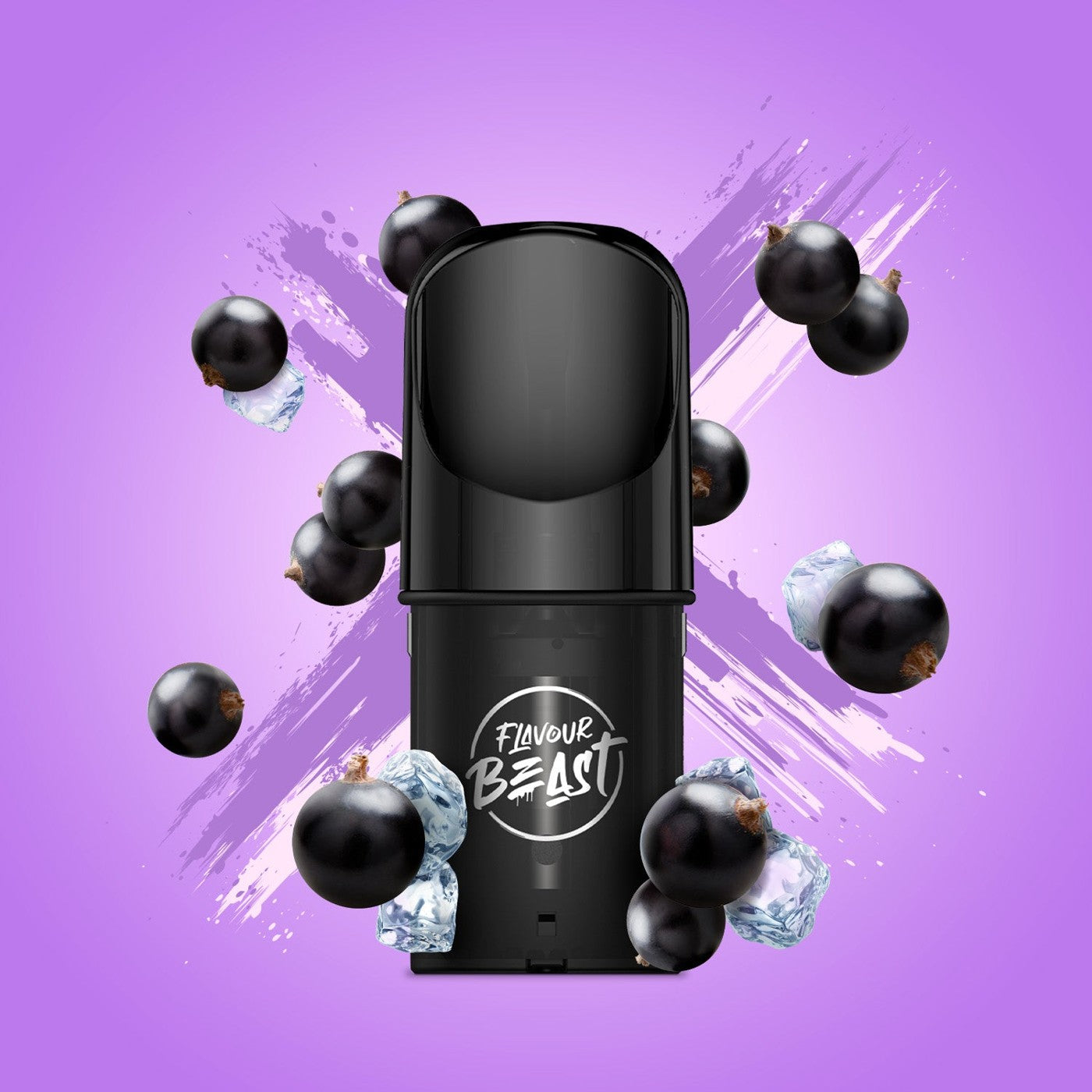 BUMPIN' BLACKCURRANT ICED FLAVOUR BEAST POD PACK pod pack