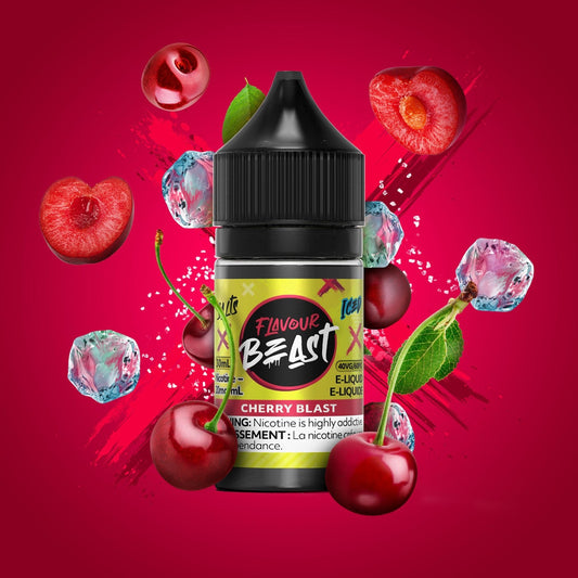 CHERRY BLAST ICED FLAVOUR BEAST 30mL salt nic e-liquid