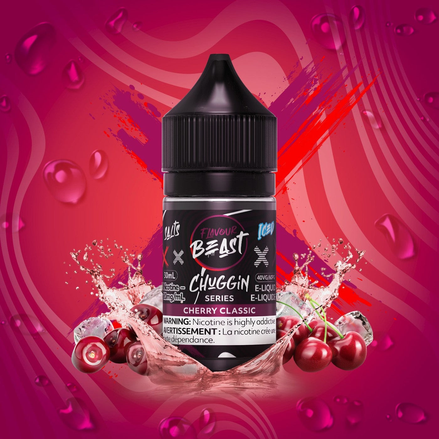 CHUGGIN CHERRY CLASSIC FLAVOUR BEAST 30mL salt nic e-liquid