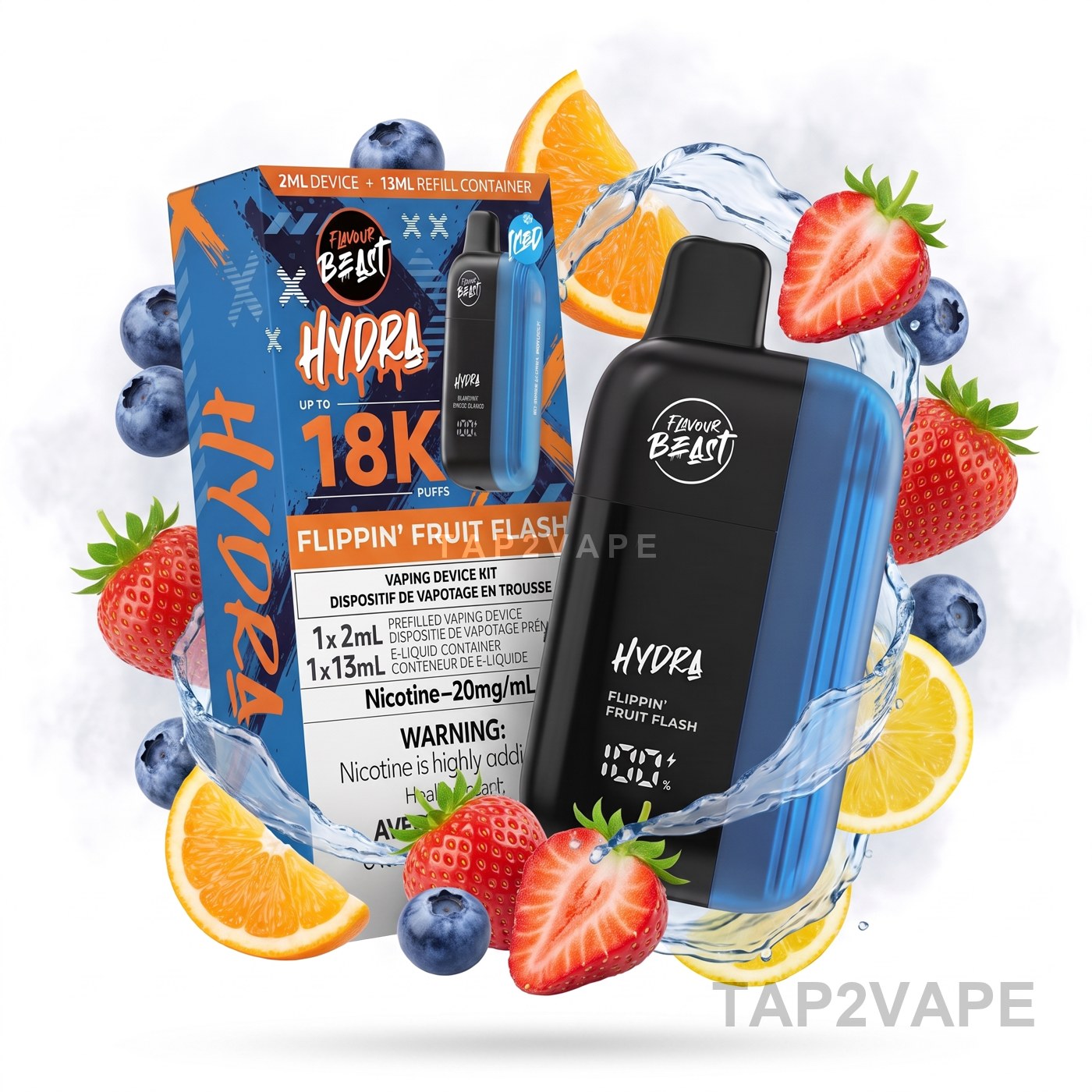 FLIPPIN' FRUIT FLASH FLAVOUR BEAST HYDRA