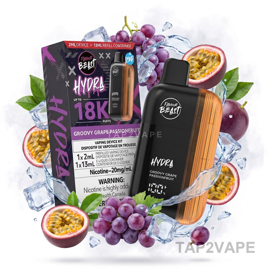 GROOVY GRAPE PASSIONFRUIT FLAVOUR BEAST HYDRA