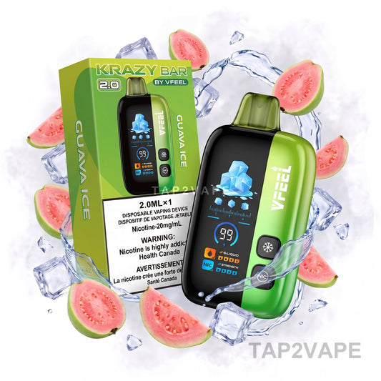 GUAVA ICE VFEEL KRAZY BAR 2.0