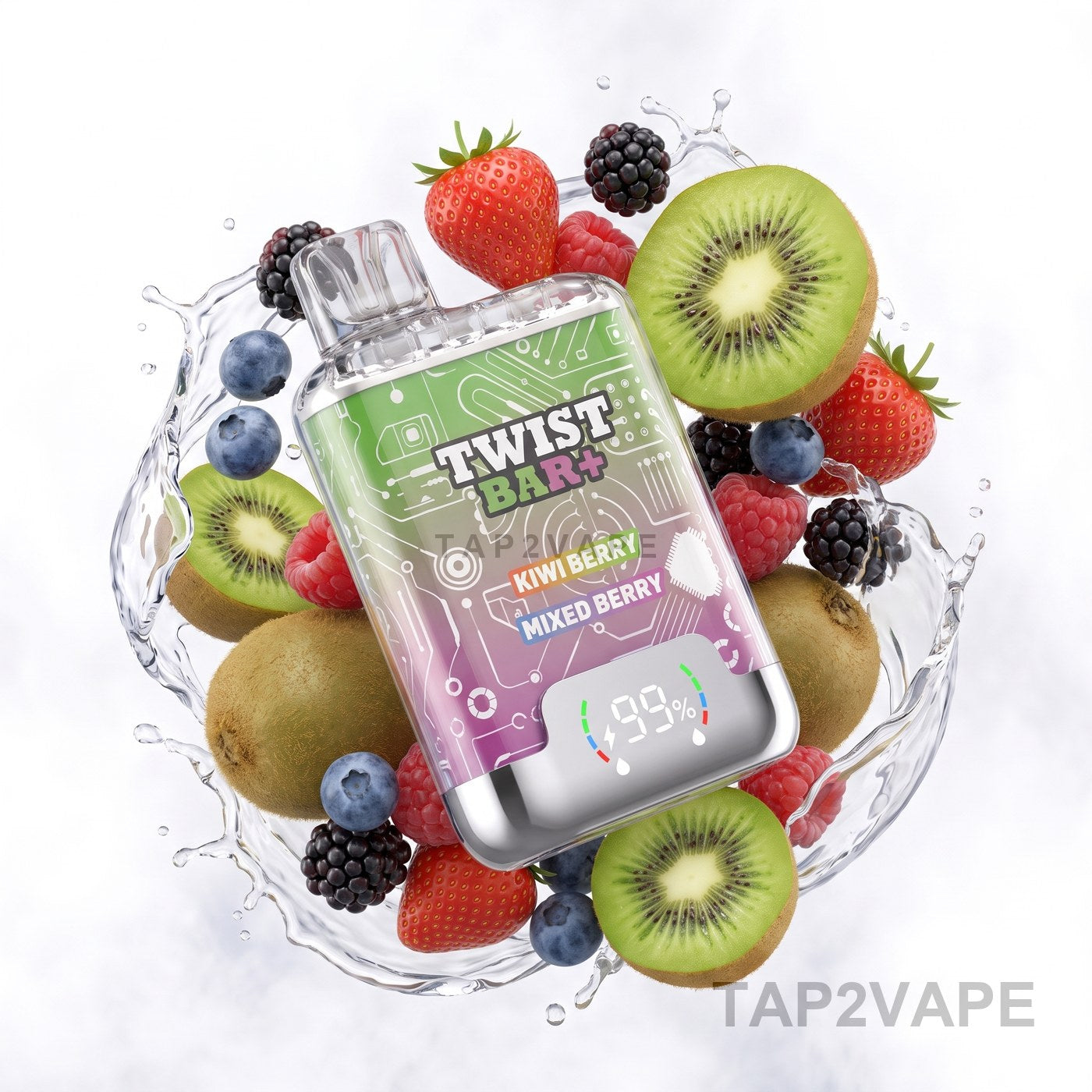 KIWI BERRY + MIXED BERRY TWIST BAR+