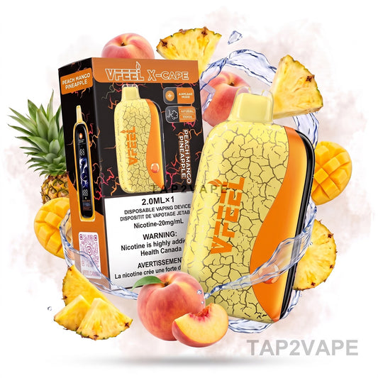 PEACH MANGO PINEAPPLE VFEEL X-CAPE