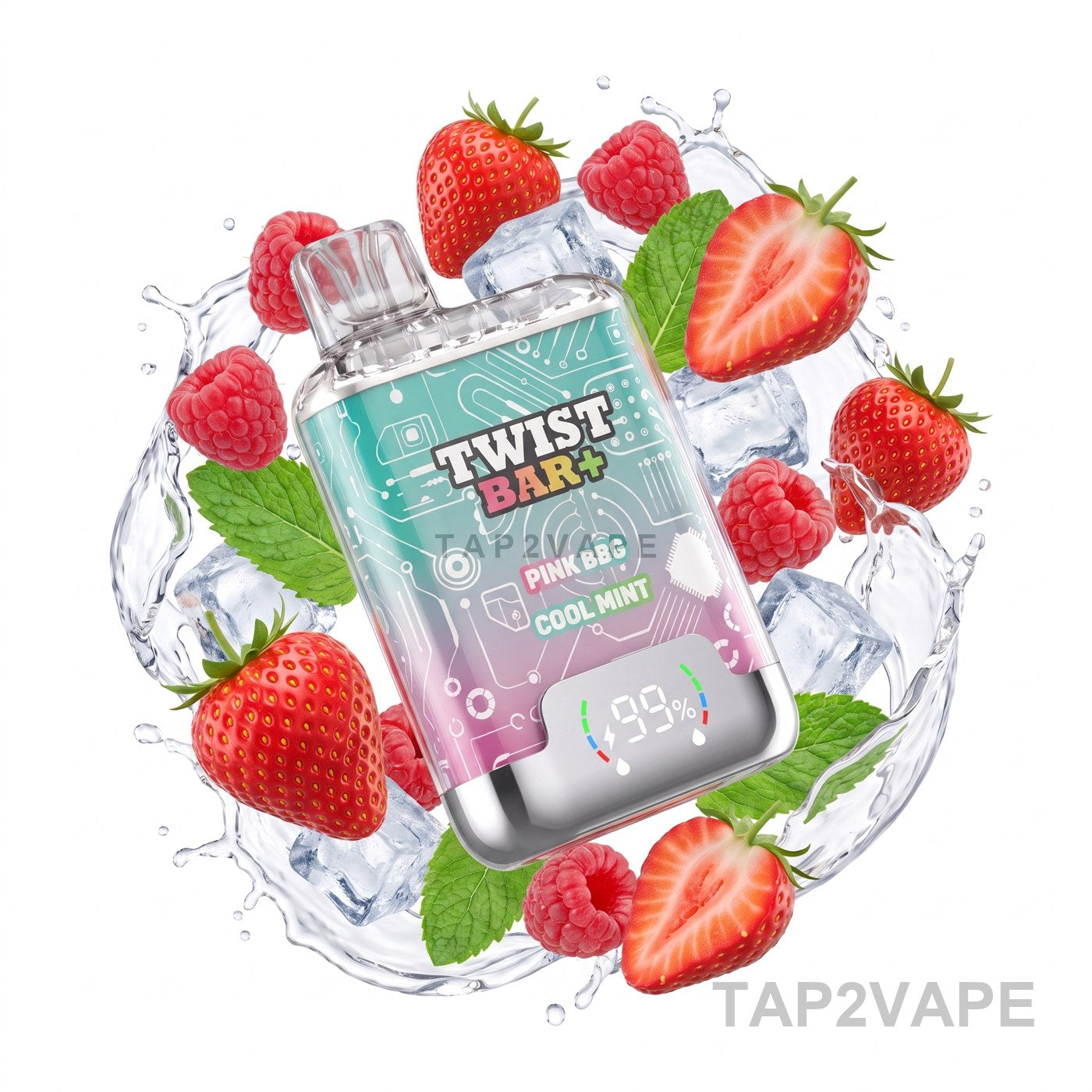 PINK BBG + COOL MINT TWIST BAR+