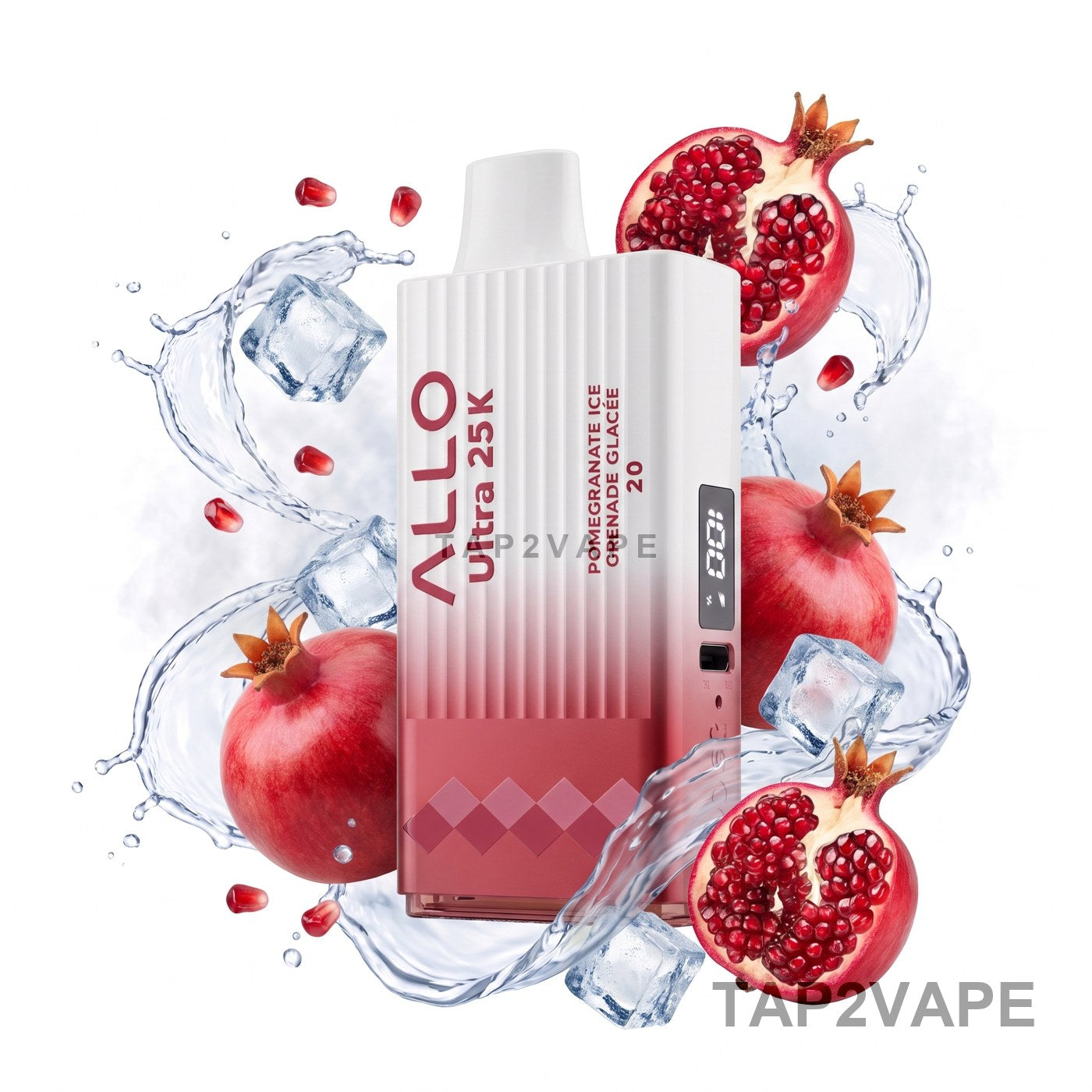 POMEGRANATE ICE ALLO ULTRA 25K