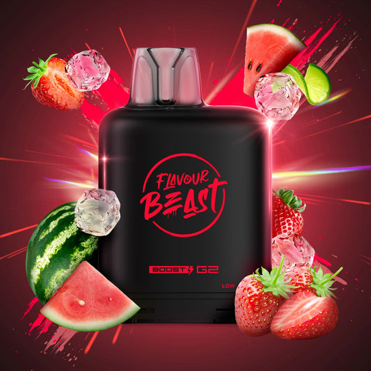 SAVAGE STRAWBERRY WATERMELON LEVEL X BOOST G2 32K POD pod