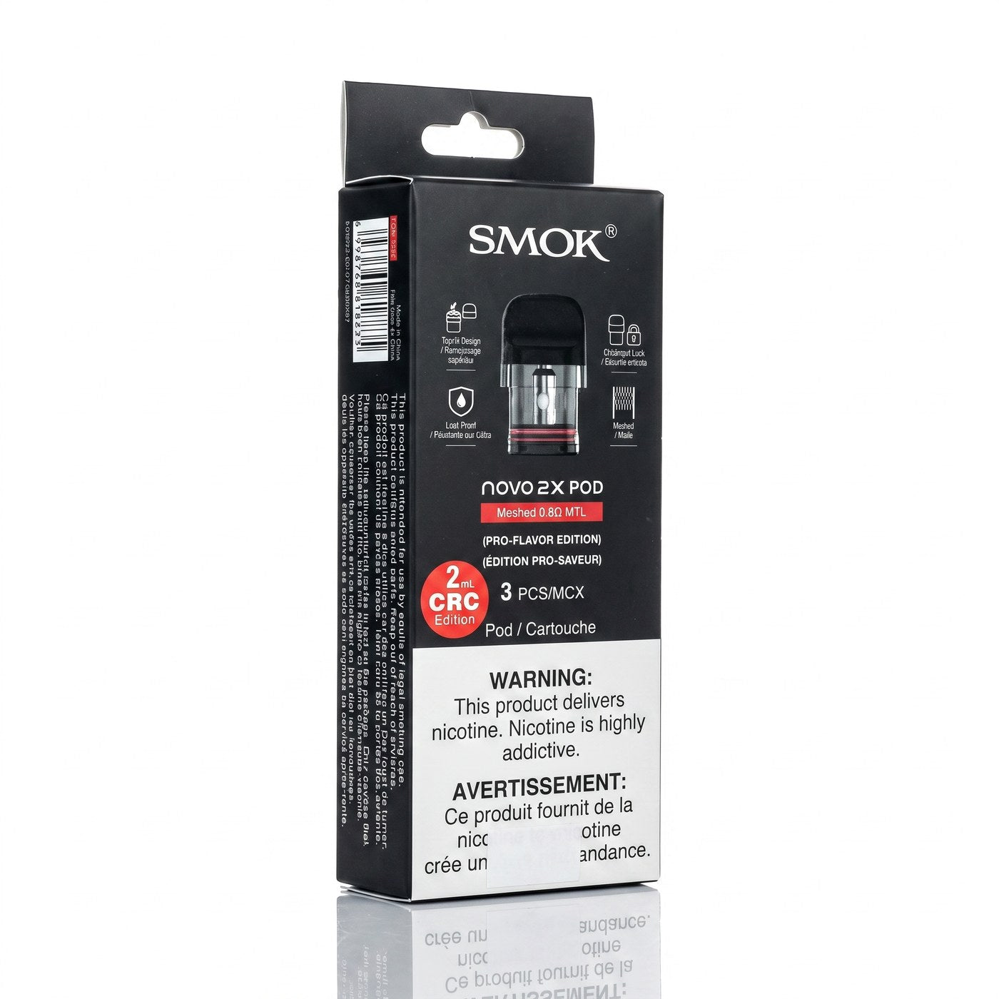 SMOK NOVO 2X REPLACEMENT PODS (CRC)