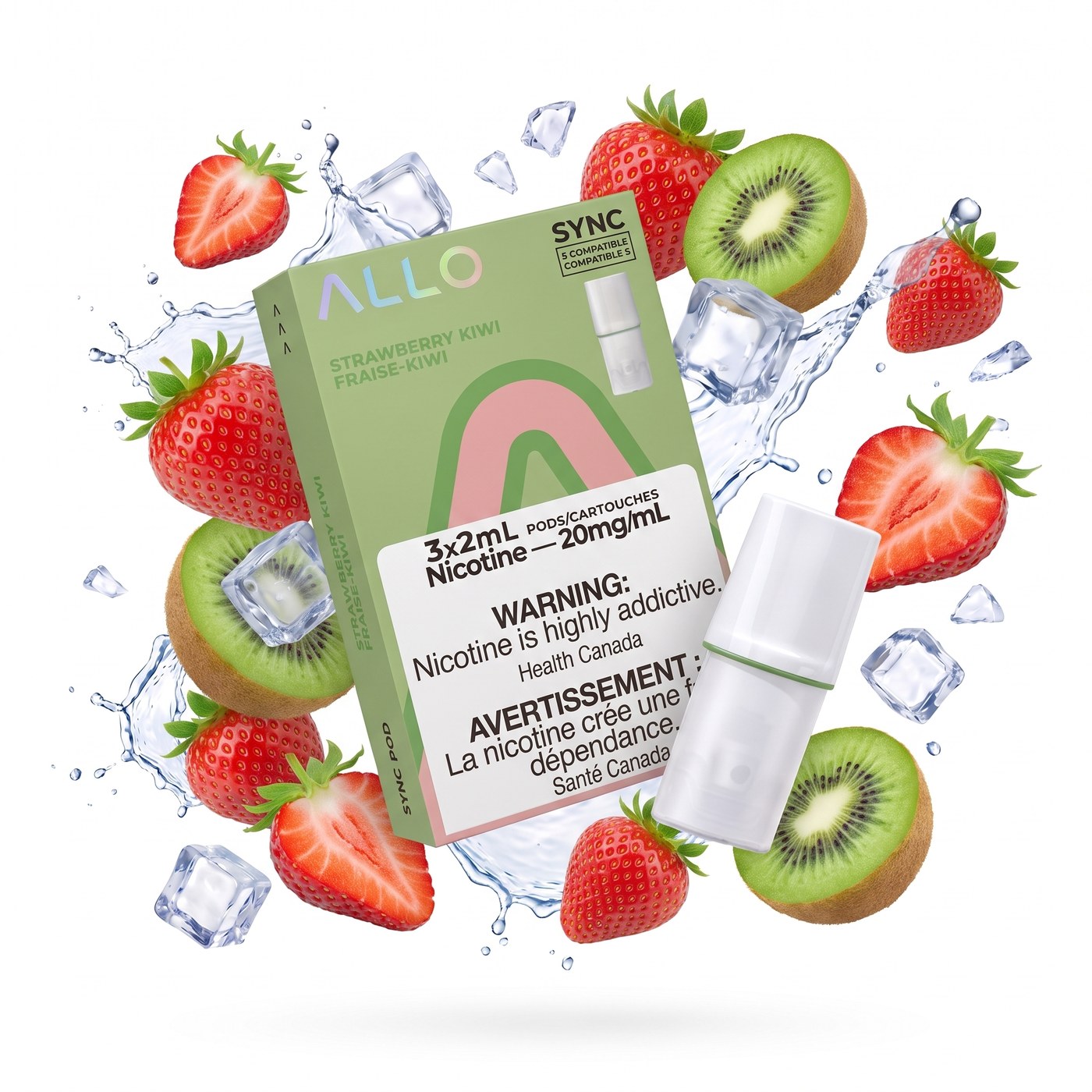 STRAWBERRY KIWI ALLO SYNC POD PACK