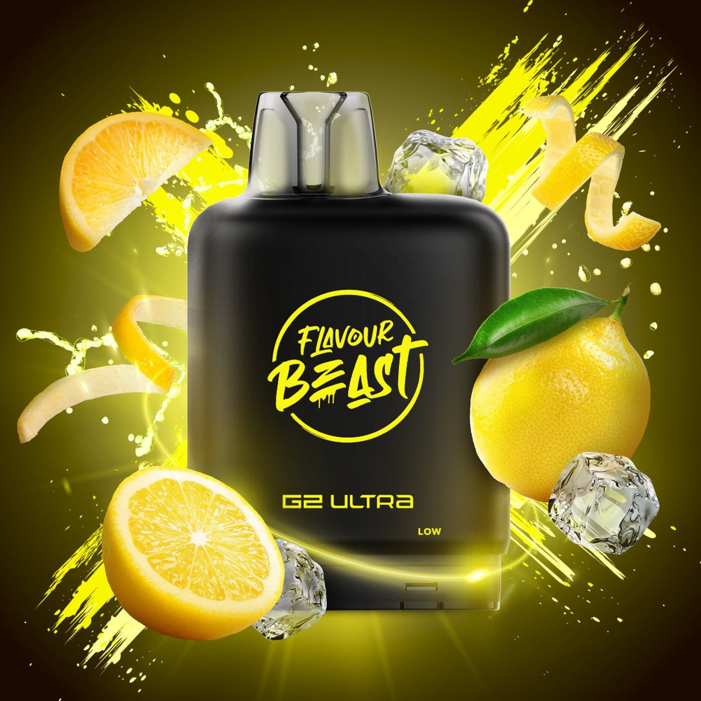 SUPER S. LEMON (ICED) LEVEL X G2 ULTRA 50K POD pod