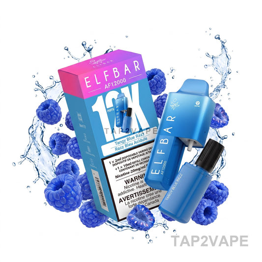 TANGY BLUE RAZZ ELF BAR AF12000