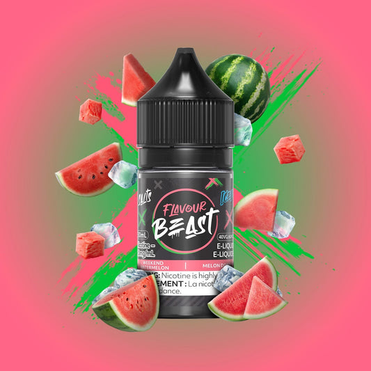 WEEKEND WATERMELON ICED FLAVOUR BEAST 30mL salt nic e-liquid